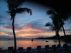 A Grabbers sunset, Guana Cay, Abaco, Bahamas